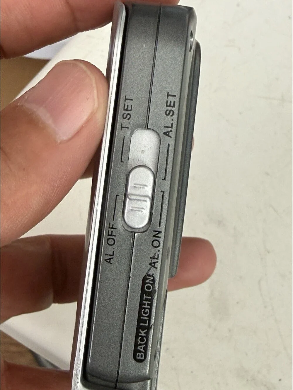 LCD Travel Alarm Clock